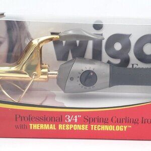 WIGO Professional 3/4" Spring Curling Iron  Thermal Response Technology WG5204